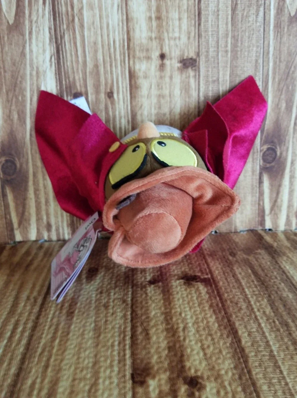 NWT Disney Animators Collection Sleeping Beauty Owl Plush 6” Stuff Animal Prince